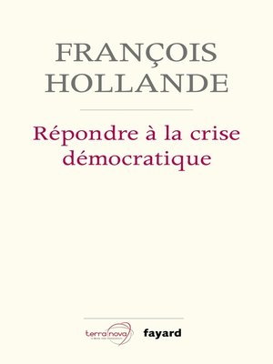 cover image of Répondre à la crise démocratique
